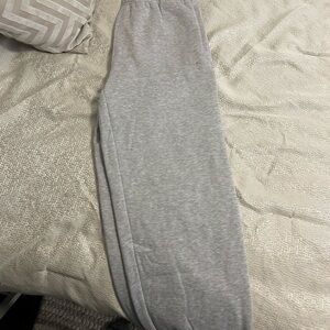 JLUXLABEL Light Gray Kids Joggers